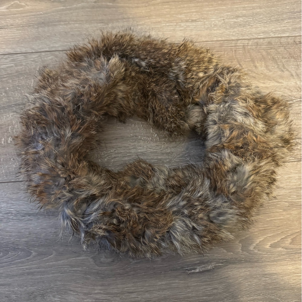 Surell Rabbit Fur Scarf